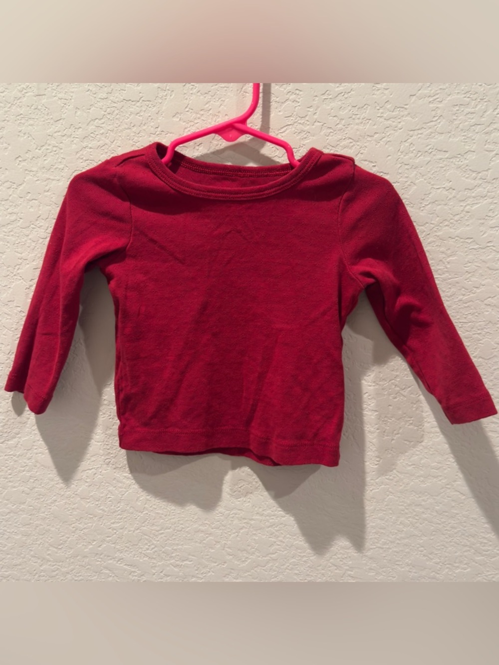 Carter's Bright Red Long-Sleeve Tee for Kids